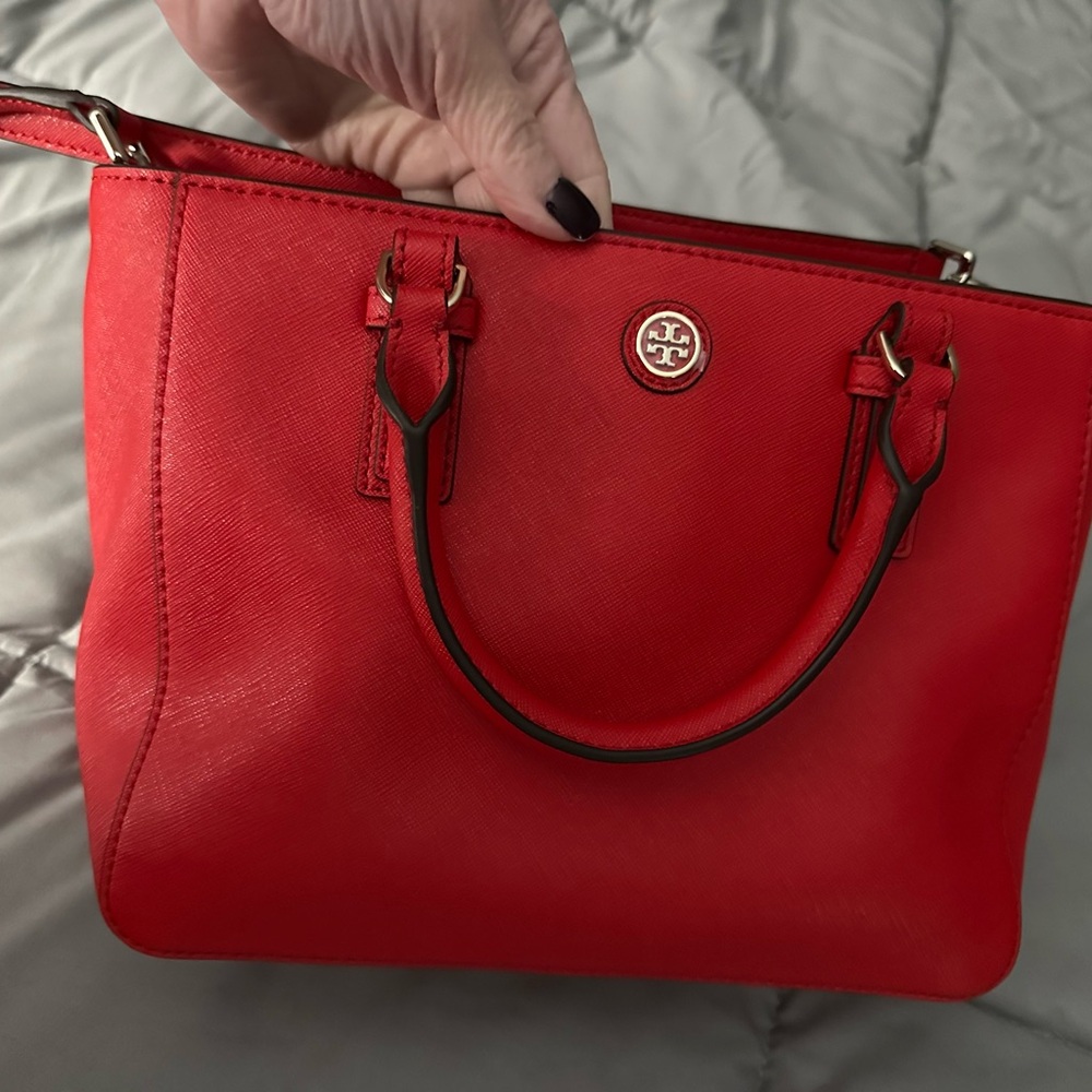 NEW Tory Burch Robinson Square Tote Crossbody